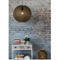 TAHAR - Stolová lampa - E27 25 H31cm - čierna