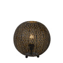 TAHAR - Stolová lampa - E27 / 34cm - čierna