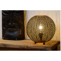 TAHAR - Stolová lampa - E27 / 34cm - čierna