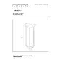 CLAIRE - Stojanové svietidlo - IP54 1xE27 Max15W L14cm 