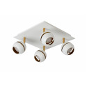 BINARI - Stropný reflektor - LED 4x 5W 2700K  L30 W34 H14