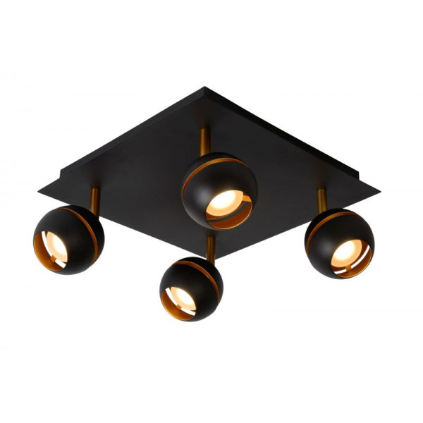 BINARI - Stropný reflektor - LED 4x 5W 2700K  L34 W34 H14