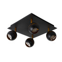 BINARI - Stropný reflektor - LED 4x 5W 2700K  L34 W34 H14