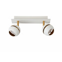 BINARI - Stropný reflektor - LED 2x 5W 2700K  L30 W10 H14