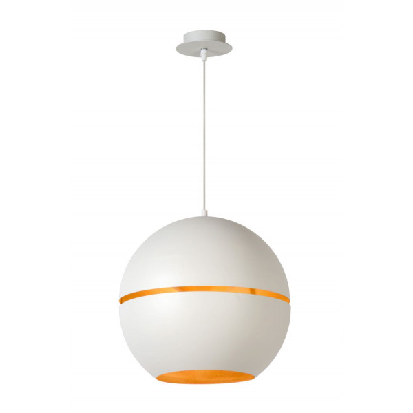BINARI - Závesné svietidlo E14 D35cm - biela