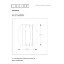 VIVANA - Nástenná lampa - 2xG9 excl W32cm 
