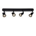 JASTER LED - Stropný reflektor - 4xGU10/5W incl 320LM - čierna
