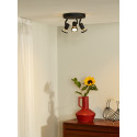 JASTER LED - Stropný reflektor - 3xGU10/5W incl 320LM - čierna