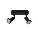 JASTER LED - Stropný reflektor - 2xGU10/5W incl 320LM - čierna