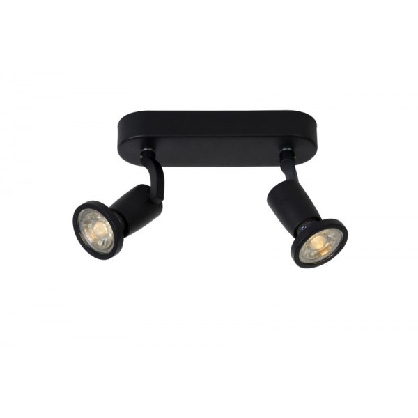 JASTER LED - Stropný reflektor - 2xGU10/5W incl 320LM - čierna