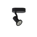 JASTER LED - Stropný reflektor - GU10/5W incl 320LM čierná