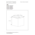 XIO - Nástenné svietidlo - G9/4W 380LM 2700K - biele