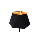 ALEGRO - Stojaca lampa - E27 D42cm H155cm - čierna