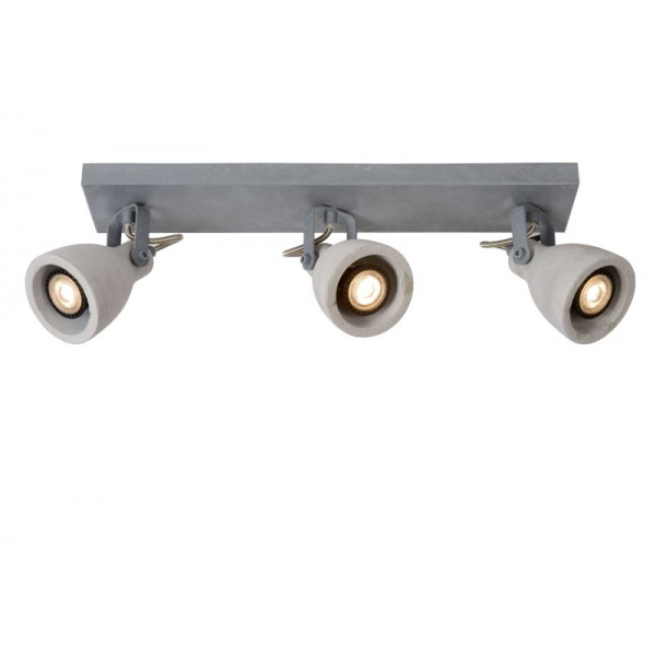 CONCRI-LED - Stropný reflektor - 3xGU10/5Wincl 320LM 3000