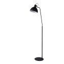 SHADI - Stojaca lampa - E27 H160cm - čierna