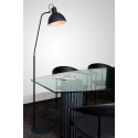 SHADI - Stojaca lampa - E27 H160cm - čierna