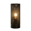 BELI - Stolová lampa - E27 H30cm D12cm - čierna