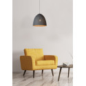 ETERNAL - Závesmé svietidlo - E27 D40cm - čierna