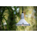 TONGA - Závesné svietidlo - E27 D25 H18cm IP44 - biela