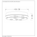 READY-LED - Stropné svietidlo - 5x50412/03/36 