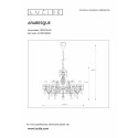 ARABESQUE - Luster - 5xE14/40W