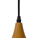 WOODY - Závesné svietidlo - E27 D42 H30 cm - Drevo