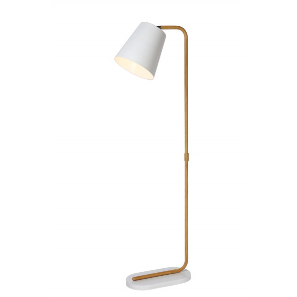 CONA - Stojace svetlo - E27 L38 W21 H140cm -Biela