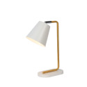 CONA - Stolová lampa - E14 - Biela