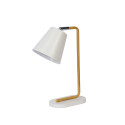 CONA - Stolová lampa - E14 - Biela