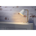 CONA - Stolová lampa - E14 - Biela