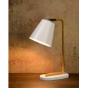 CONA - Stolová lampa - E14 - Biela