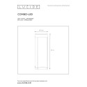 COMBO - Post - LED 7W IP54 3000K H25 D9 cm