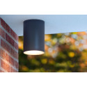 TUBIX - Stropný reflektor - IP54 H15 D10cm antracit