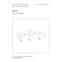 RILOU - Stropný reflektor - LED 3x5W (49000/05/31) Biely
