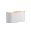 XERA -  Nástenné svietidlo -  1xG9 H8 W8 L16 cm Biele