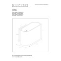 XERA -  Nástenné svietidlo -  1xG9 H8 W8 L16 cm Biele