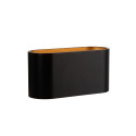 XERA -  Nástenné svietidlo -  1xG9 H8 W8 L16 cm Gold/Black