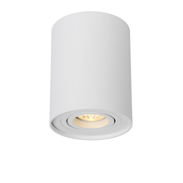 TUBE -  Stropný reflektor -  Round D9 H12cm GU10 Biely
