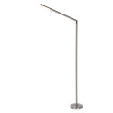 BERGAMO-LED - Stojaca stmiev. lampa - 6W 3000K 600LM Satin chrome