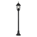 Vonkajšie svietidlo - H110cm E27/60W - Čierna