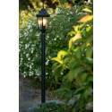 Vonkajšie svietidlo - H110cm E27/60W - Čierna