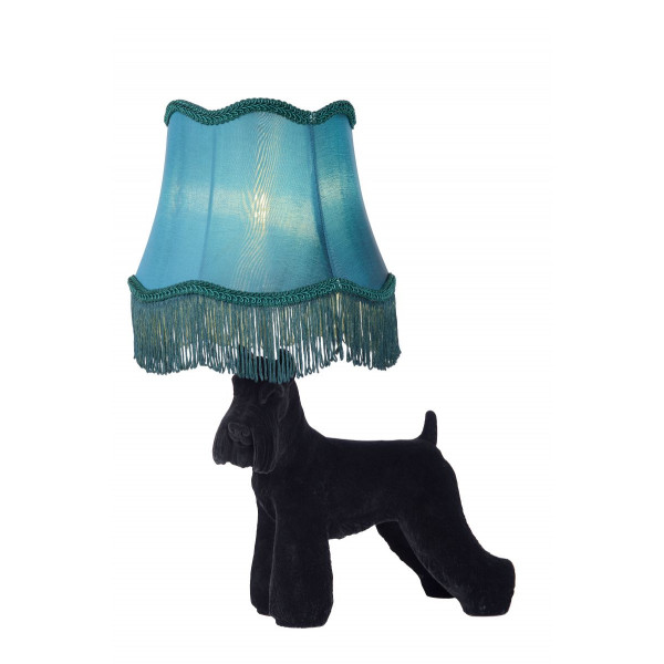 FILOU Table lamp E14/40W H50cm Black/Blue