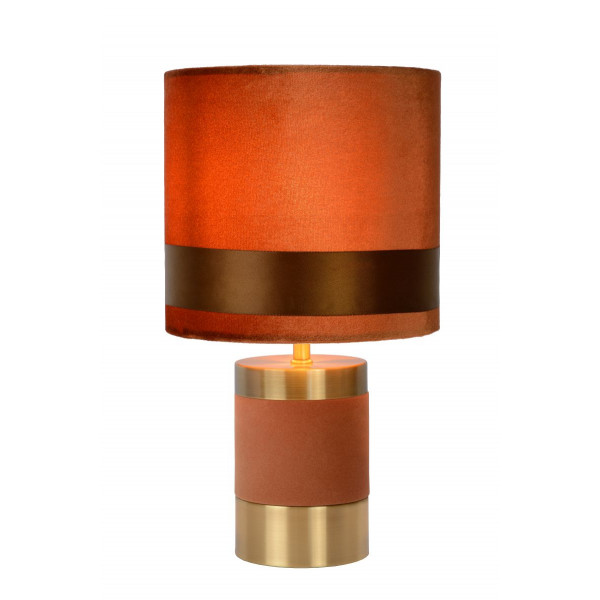 FRIZZLE Table lamp  E14/40W H32cm Brown