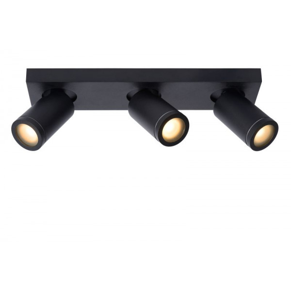 TAYLOR Ceiling Spotlight 3x GU10/5W IP44 DTW  Blac