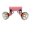 PAULIEN Ceiling spotlight 2xE27 60W Pink