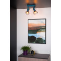 PAULIEN Ceiling spotlight 2xE27 60W Blue