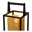 SANSA Table lamp 1xE27/40W Black/Gold