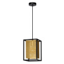 SANSA Pendant 1xE27/40W Black/Gold