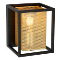 SANSA Wall light 1xE27/40W Black/Gold