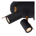 GRONY Ceiling Spotlight 3xGu10/5W  Black/Gold